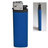 Зажигалка кремниевая ISKRA, синяя, 8,18х2,53х1,05 см, пластик/тампопечать