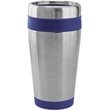 Термокружка дорожная с крышкой "Хит"; 450 мл; красный