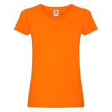 Футболка женская "Original T", оранжевый_XL, 100% хлопок, 145 г/м2