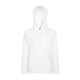 Толстовка женская "LIGHTWEIGHT", белый_XS, 80% хлопок, 20% полиэстер, 240 г/м2 Толстовка женская "LIGHTWEIGHT", белый_XS, 80% хлопок, 20% полиэстер, 240 г/м2