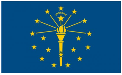 Флаг штата Индиана (США) 90х135 см