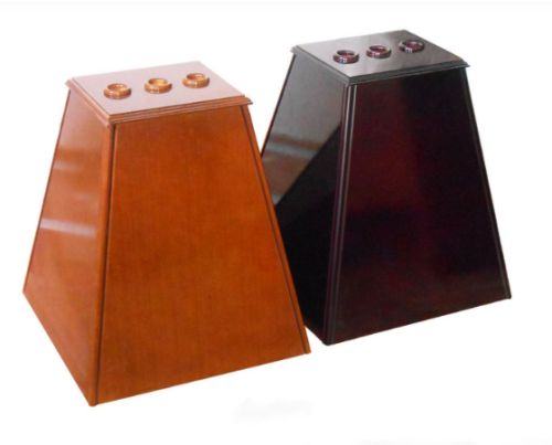 Подставка для флага напольная деревянная с основанием Тумба (сосна) 2 штока 2,5м